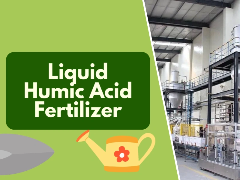 production process of humic acid liquid fertilizer