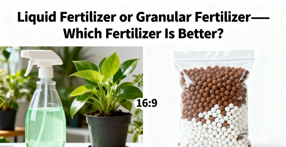 Liquid Fertilizer or Granular Fertilizer—— Which Fertilizer Is Better?